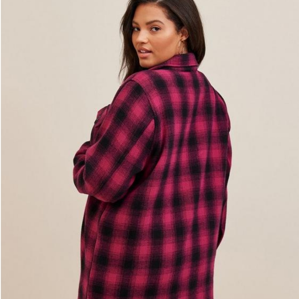 Torrid Midi Shacket - Picture 2 of 2